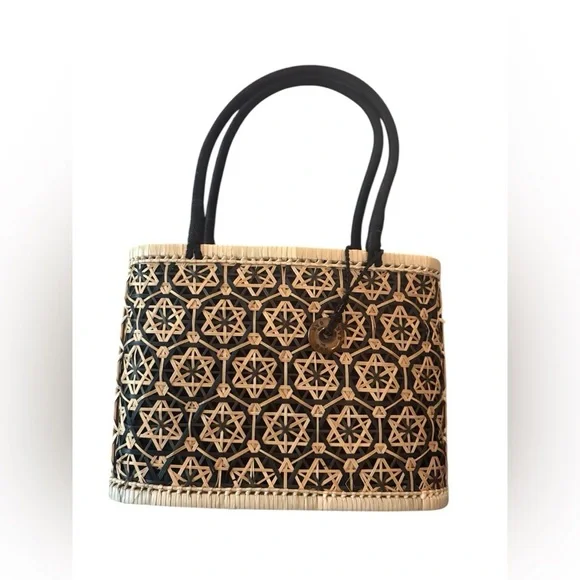 The Sak Basket Purse with Signature Sak Interior Bag. Rare - Picture 2 of 12